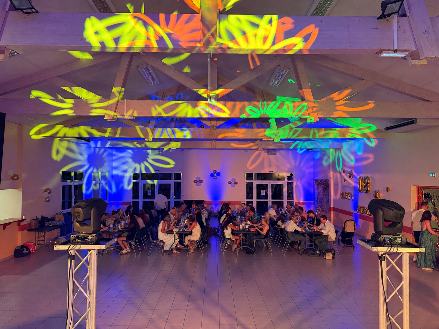 Éclairage mariage Math Event
