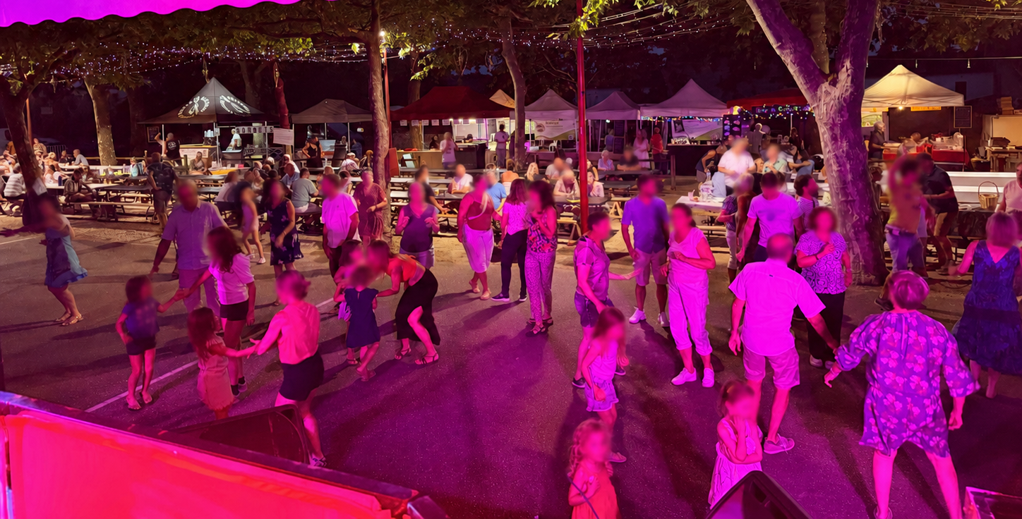 Marché gourmand animé par Math Event