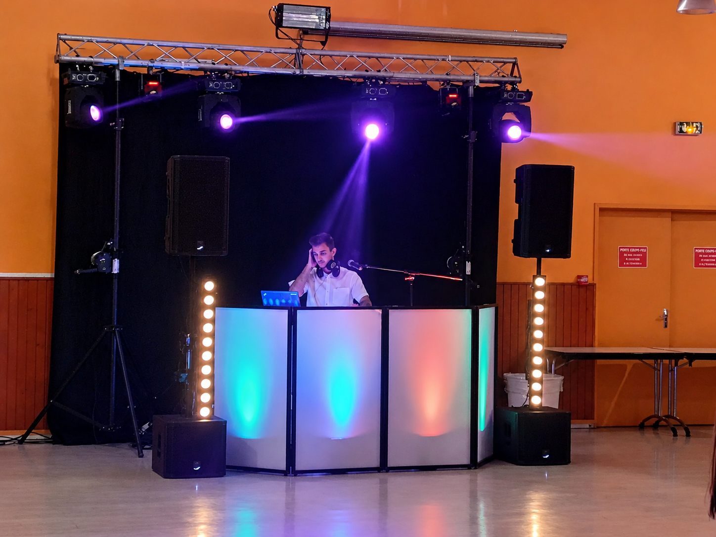 Installation professionnelle Math Event